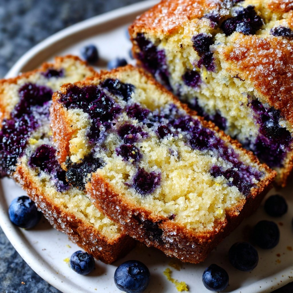 Blueberry Lemon Breakfast Bread