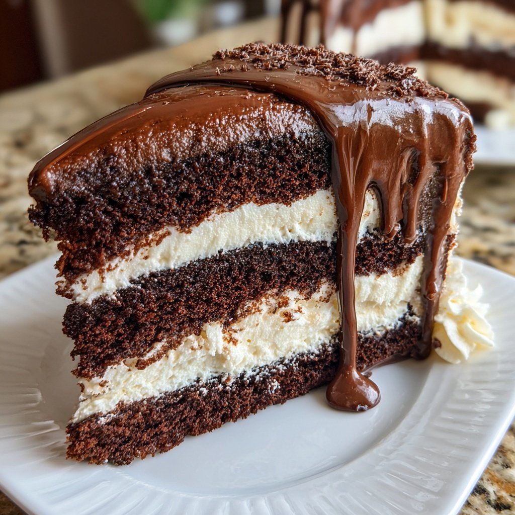 Chocolate Cake With Buttercream
