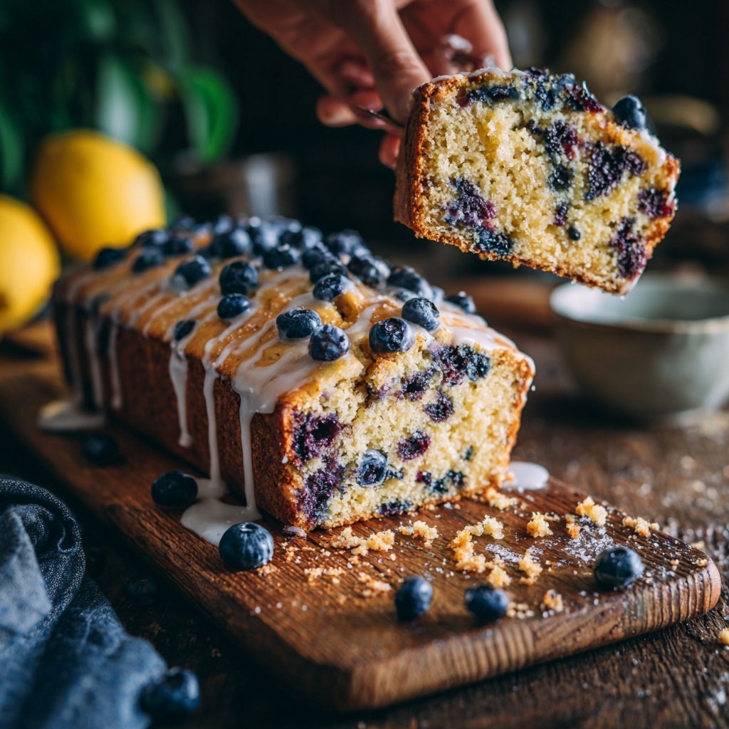 Blueberry Lemon Rustic Loaf