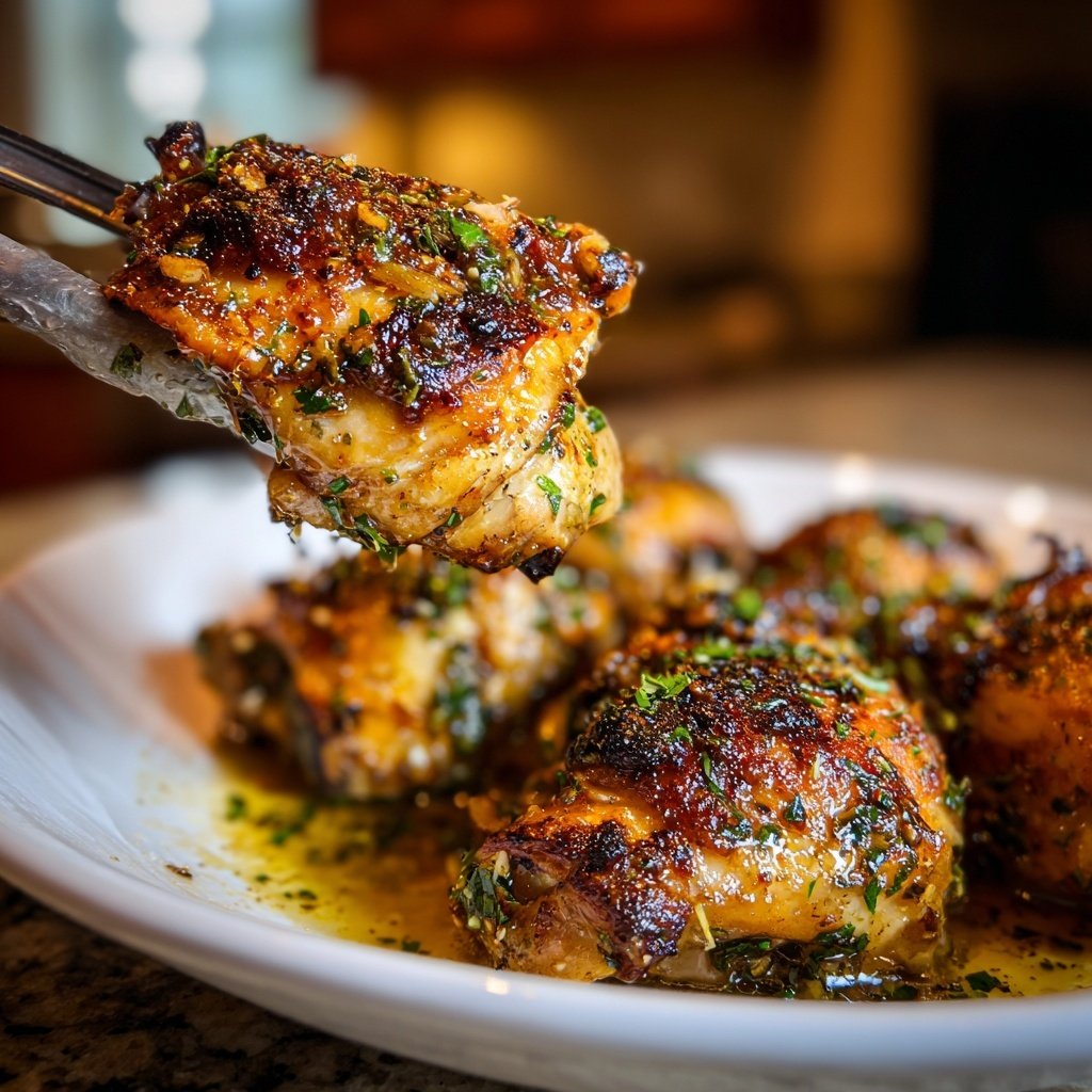 Mediterranean Baked Chicken Thighs