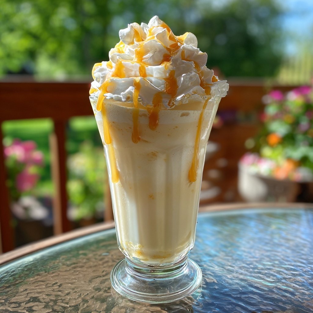 Vanilla Cream Blender Frappuccino