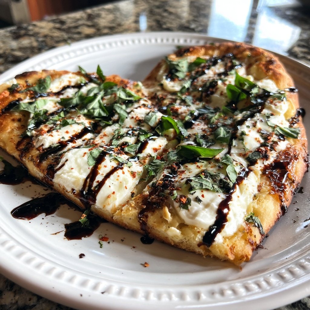 Valentine Flatbread with Burrata