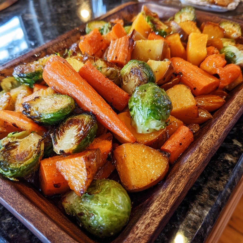 Honey Roasted Veggie Tray
