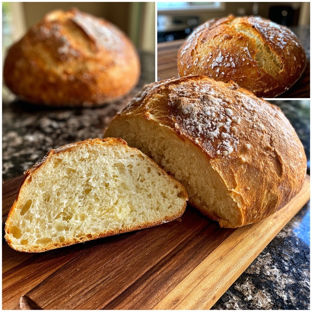 No Knead Dutch Oven Bread