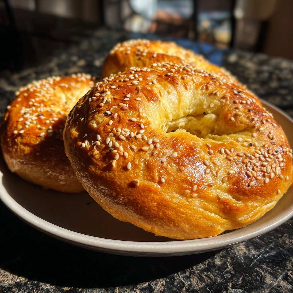 Soft Greek Yogurt Bagels No Yeast