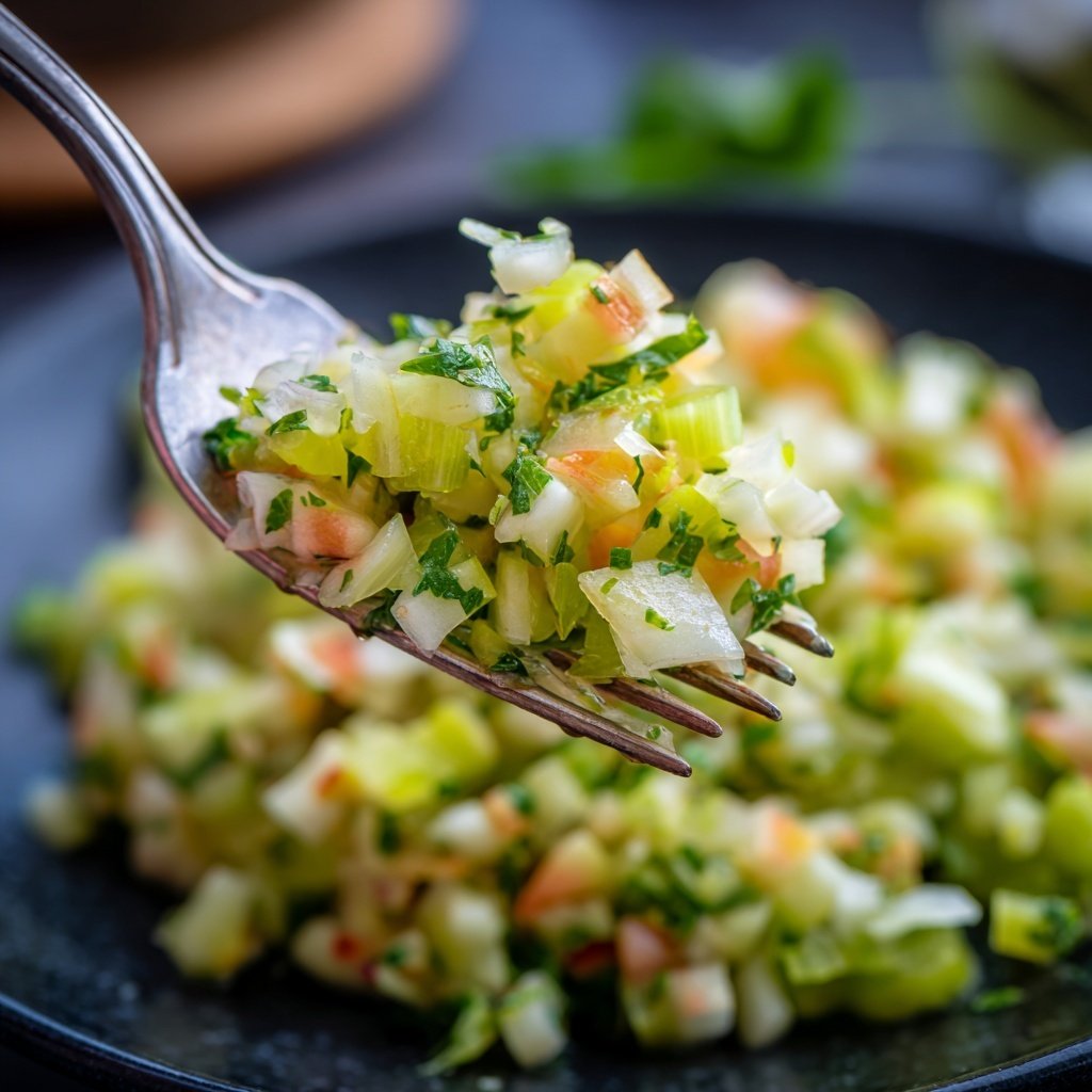 Crunchy Celery Apple Salad