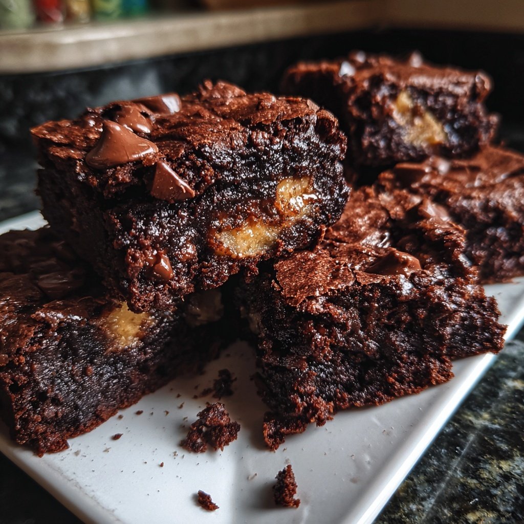 Chocolate Banana Brownies