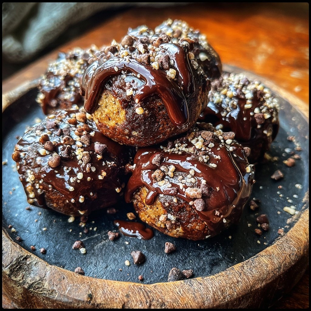 Chocolate Banana Snack Bites