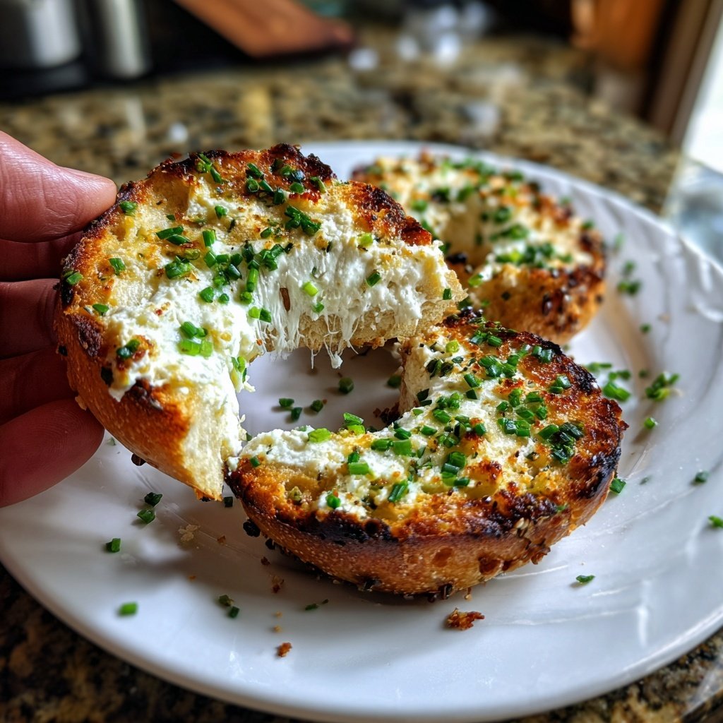 Toasted Yogurt Bagels
